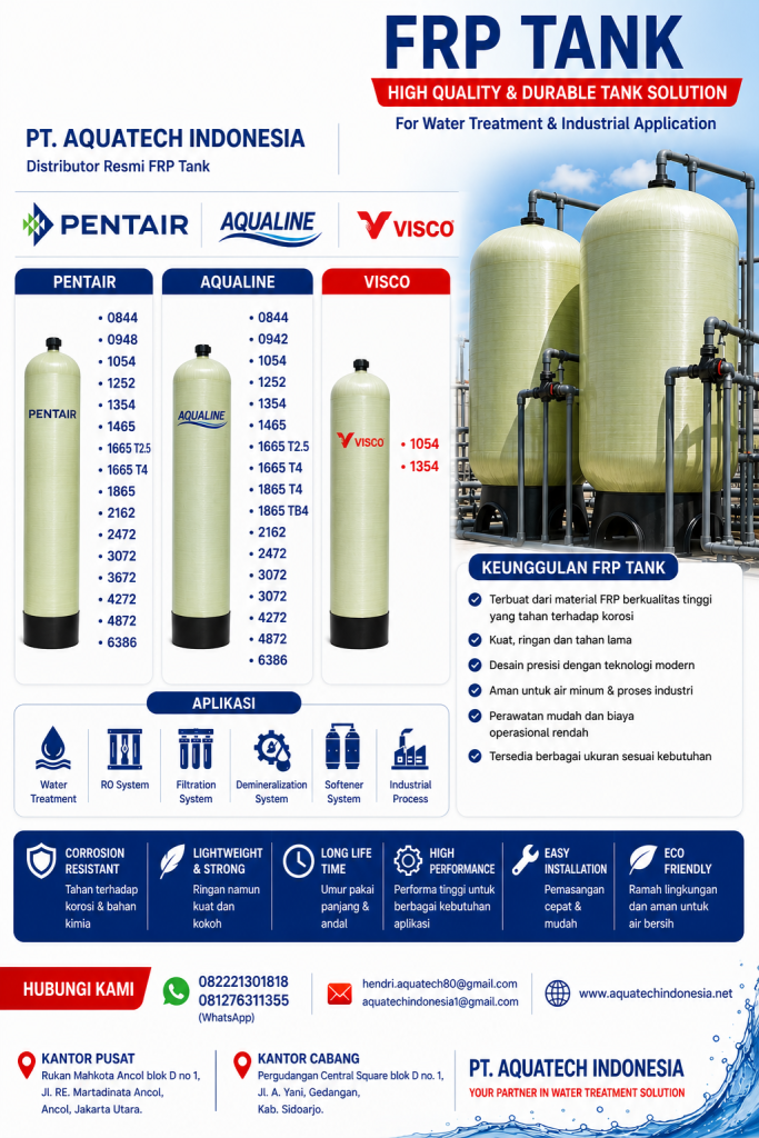 FRP Water Treatment Vessel